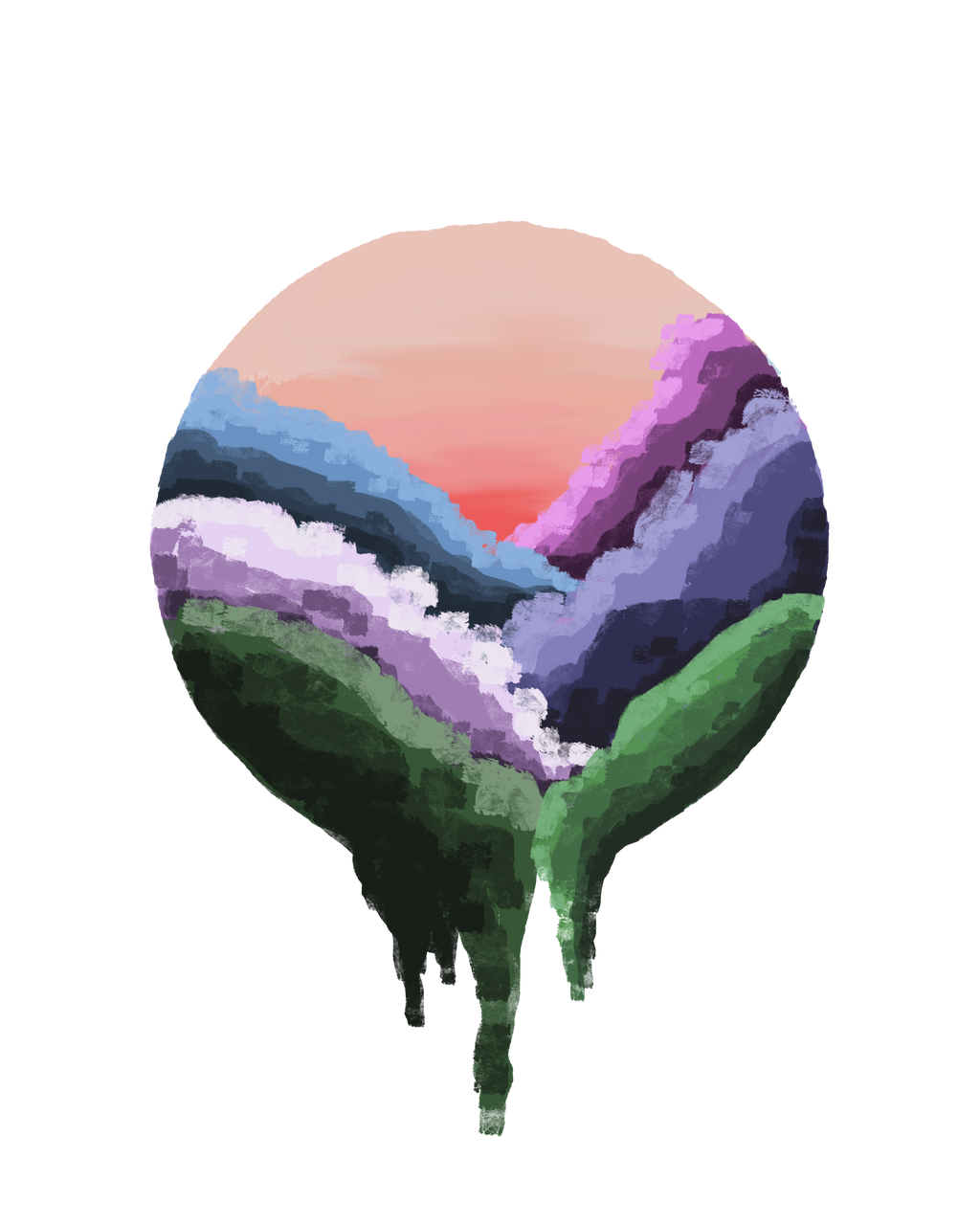 Floral Sticker