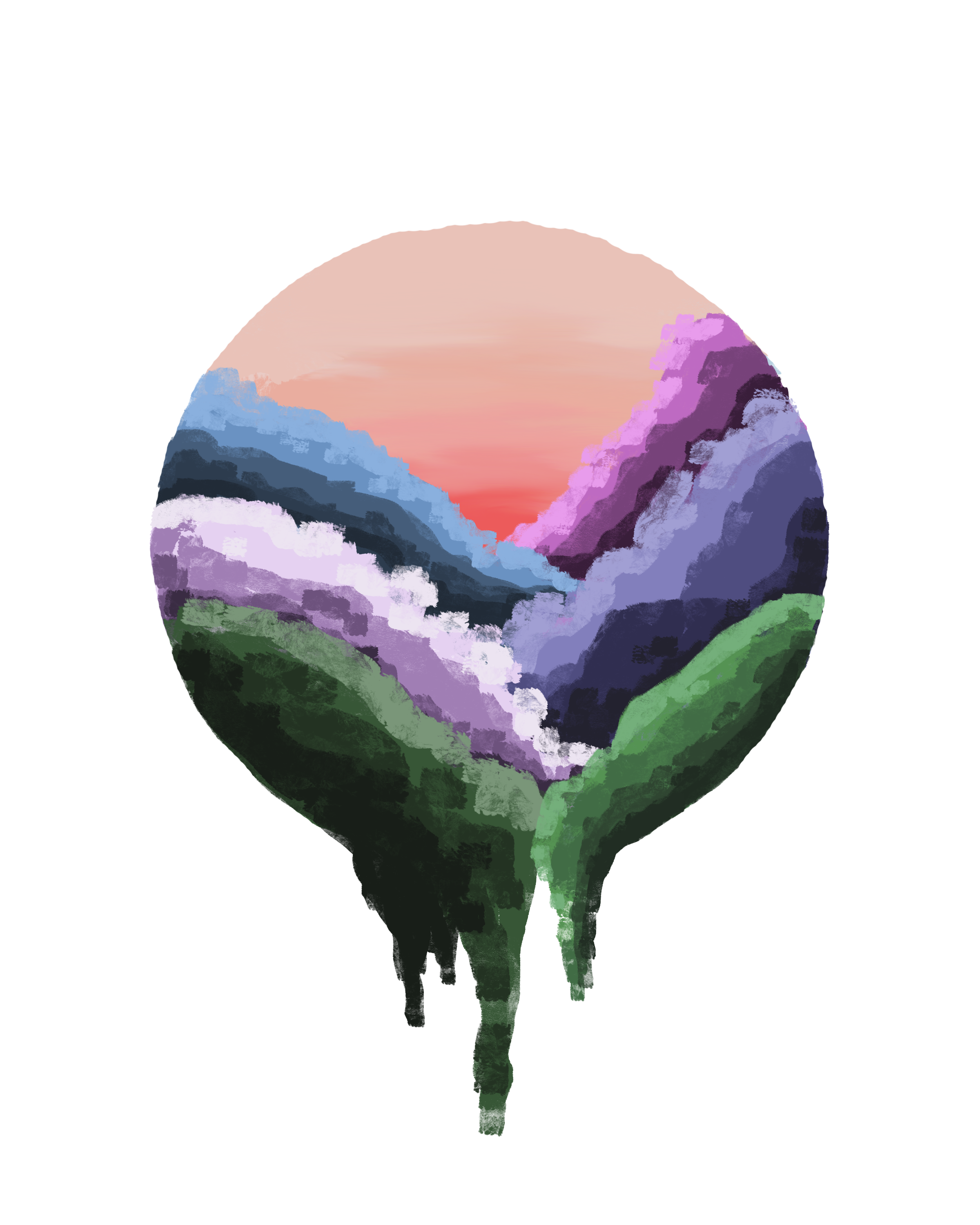 Floral Sticker