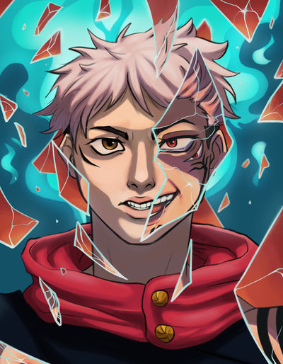 Yuji and Sukuna
